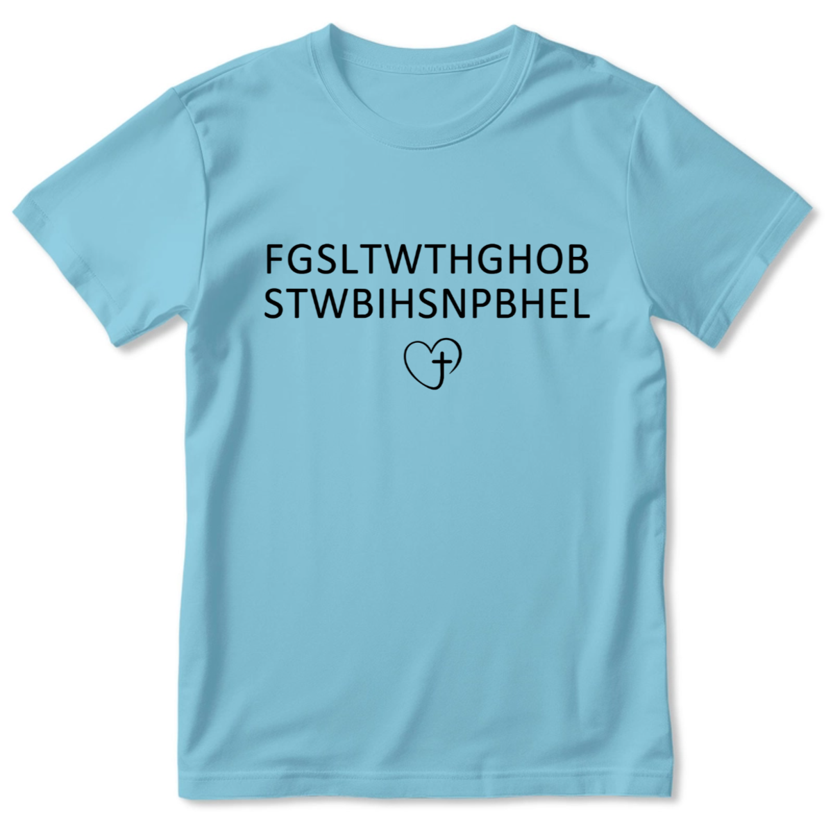 For God So Loved The World | Personalized 2D Unisex T-shirt