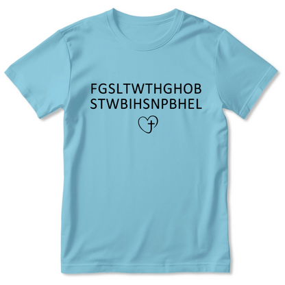 For God So Loved The World | Personalized 2D Unisex T-shirt