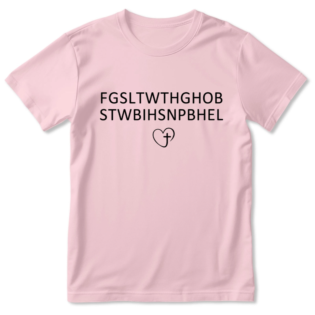 For God So Loved The World | Personalized 2D Unisex T-shirt