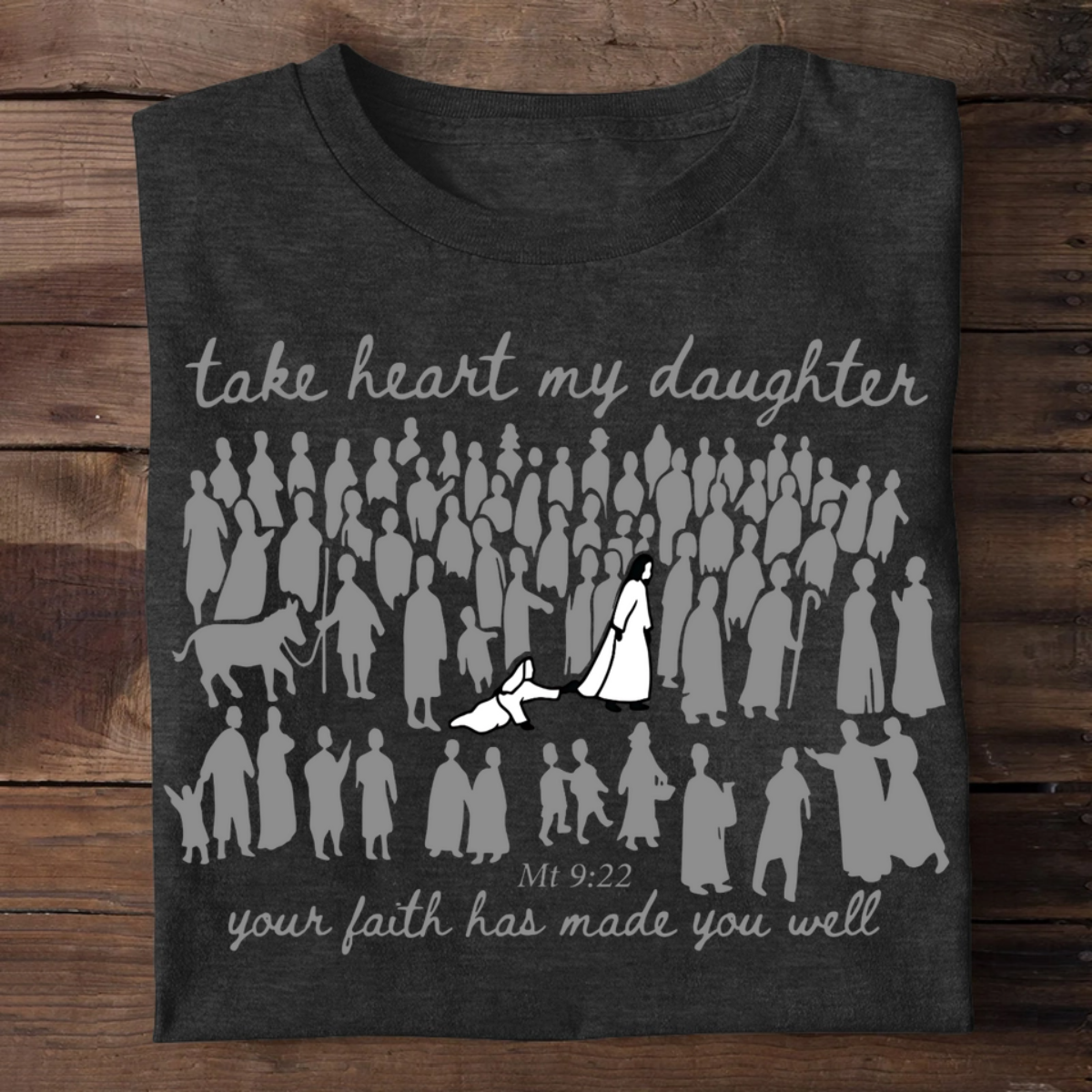 Your Faith Has Made You Well, Mark 5:34 | 2D Unisex T-shirt