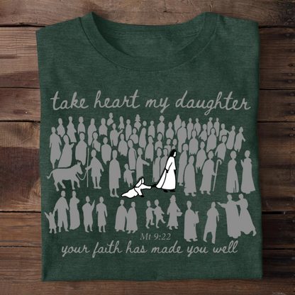 Your Faith Has Made You Well, Mark 5:34 | 2D Unisex T-shirt