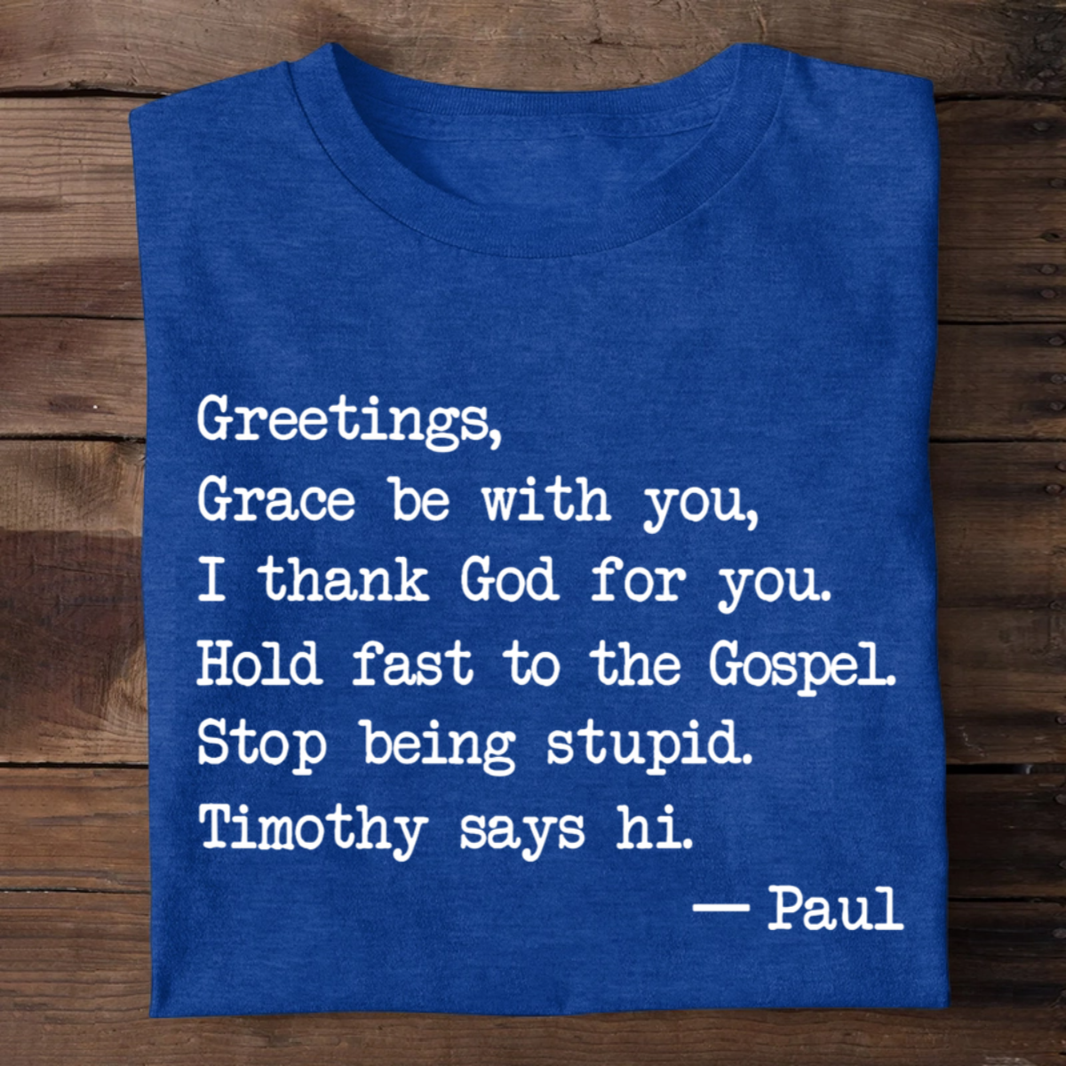 Grace Be With You | 2D Unisex T-shirt