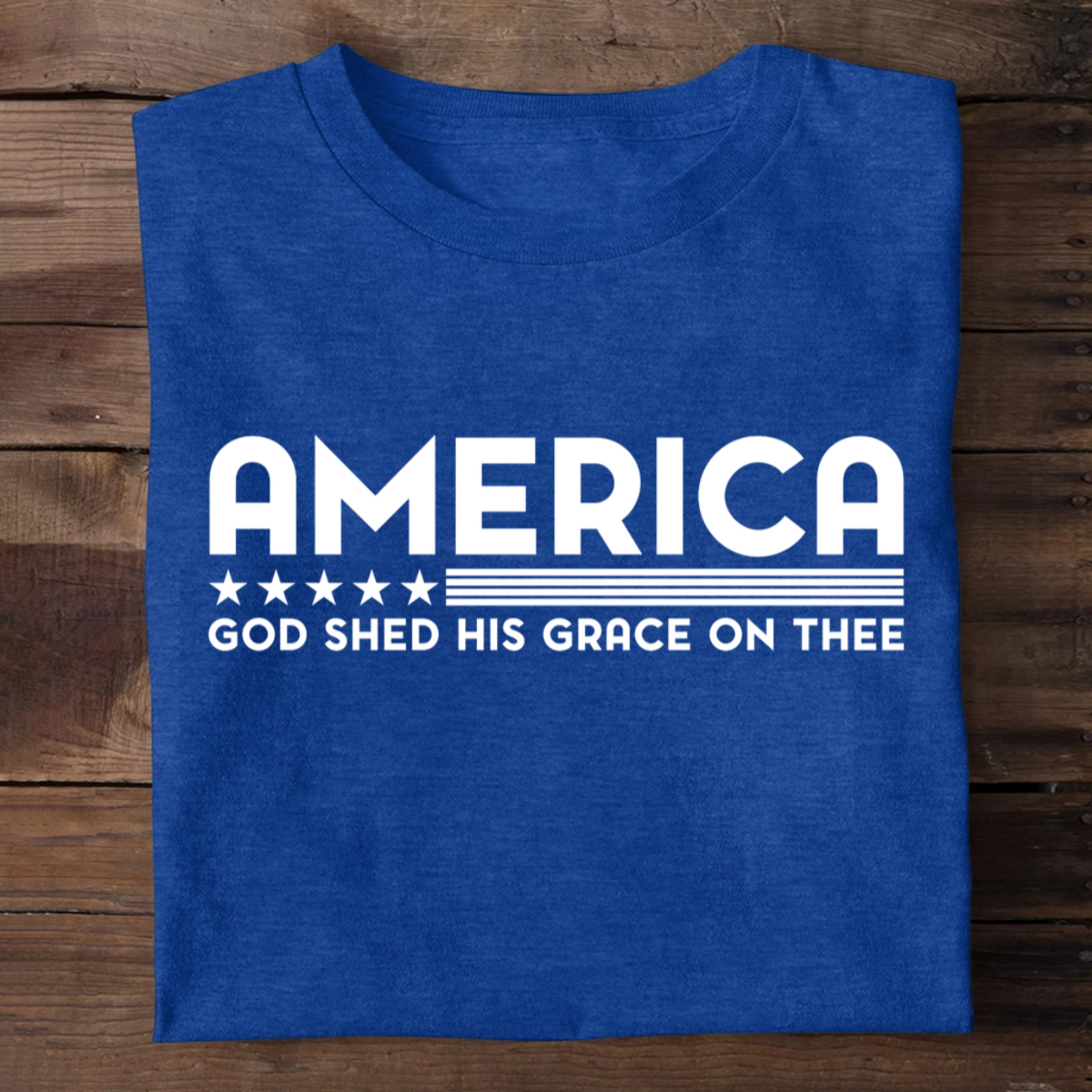 God Shed His Grace On Thee | 2D Unisex T-shirt