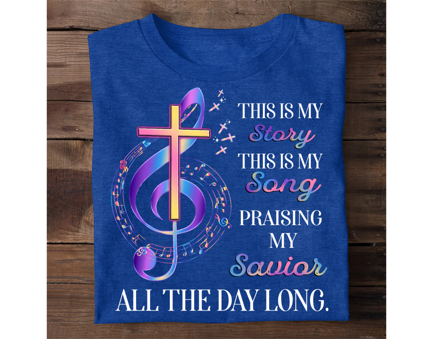 This Is My Gospel Song | 2D Unisex T-shirt