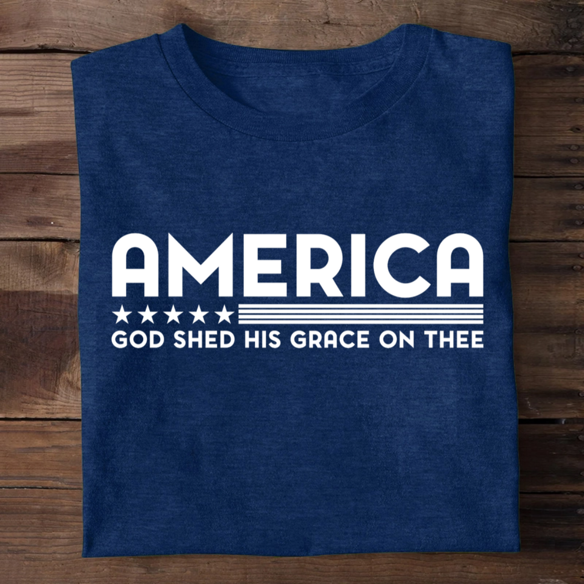 God Shed His Grace On Thee | 2D Unisex T-shirt