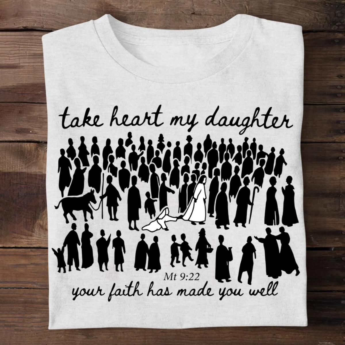 Your Faith Has Made You Well, Mark 5:34 | 2D Unisex T-shirt
