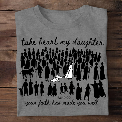 Your Faith Has Made You Well, Mark 5:34 | 2D Unisex T-shirt