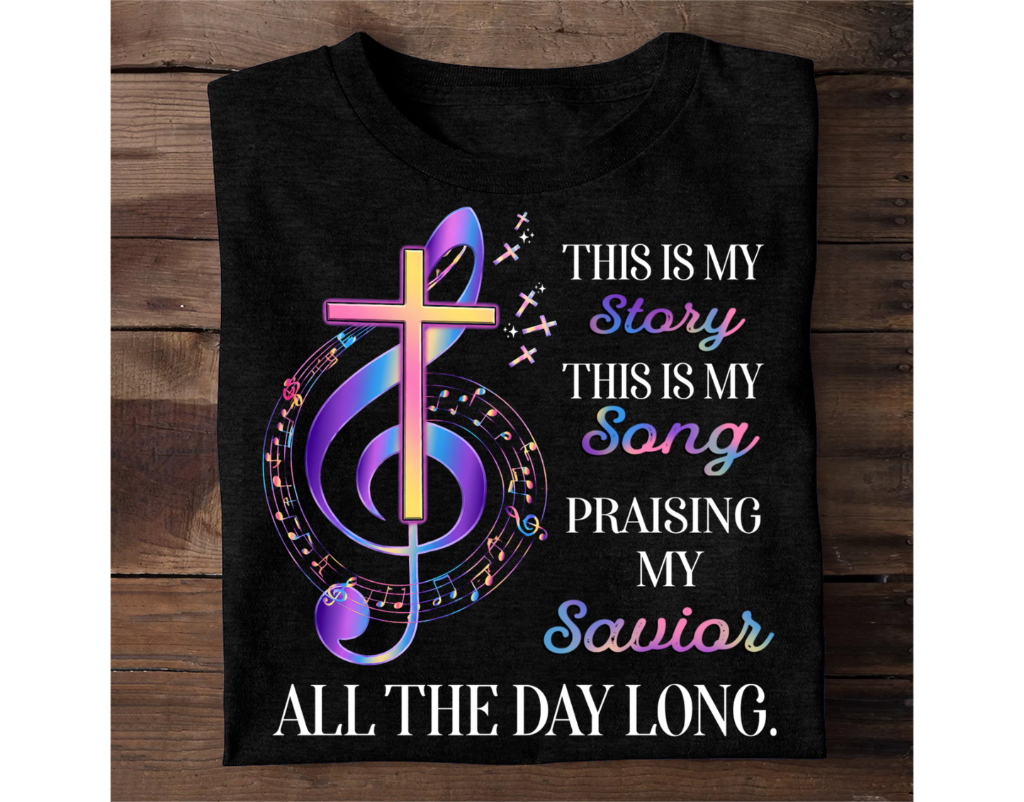 This Is My Gospel Song | 2D Unisex T-shirt