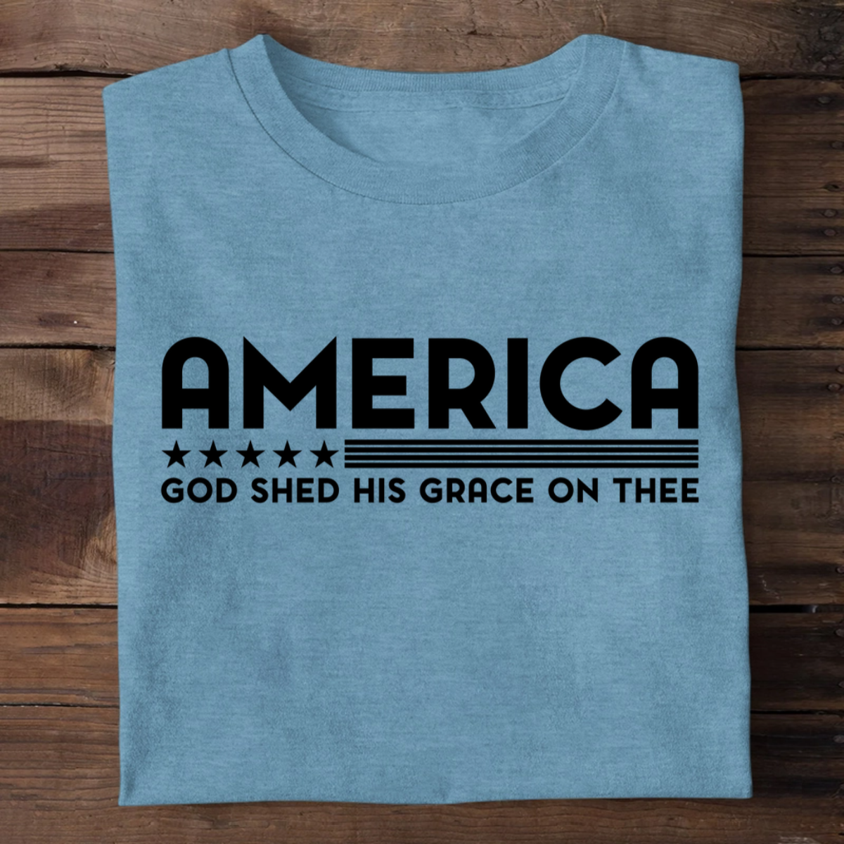 God Shed His Grace On Thee | 2D Unisex T-shirt