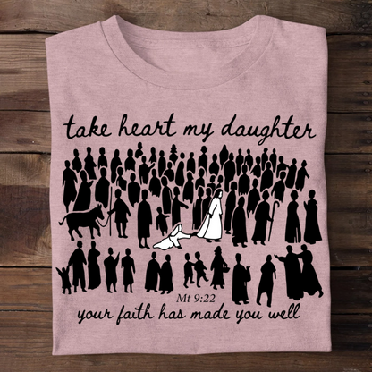 Your Faith Has Made You Well, Mark 5:34 | 2D Unisex T-shirt