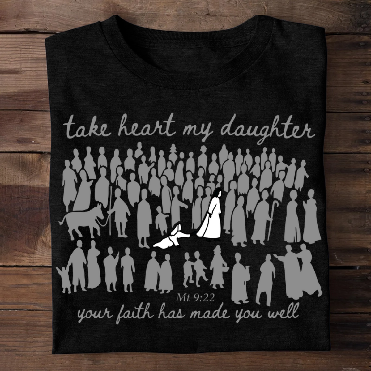 Your Faith Has Made You Well, Mark 5:34 | 2D Unisex T-shirt