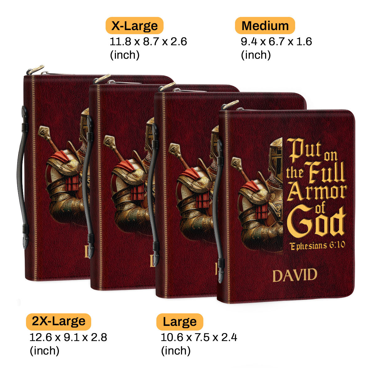 Armor Of God | Personalized Bible Cover 