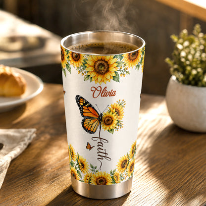 You Are Beautiful, Gift For Mom | Personalized Stainless Steel Tumbler