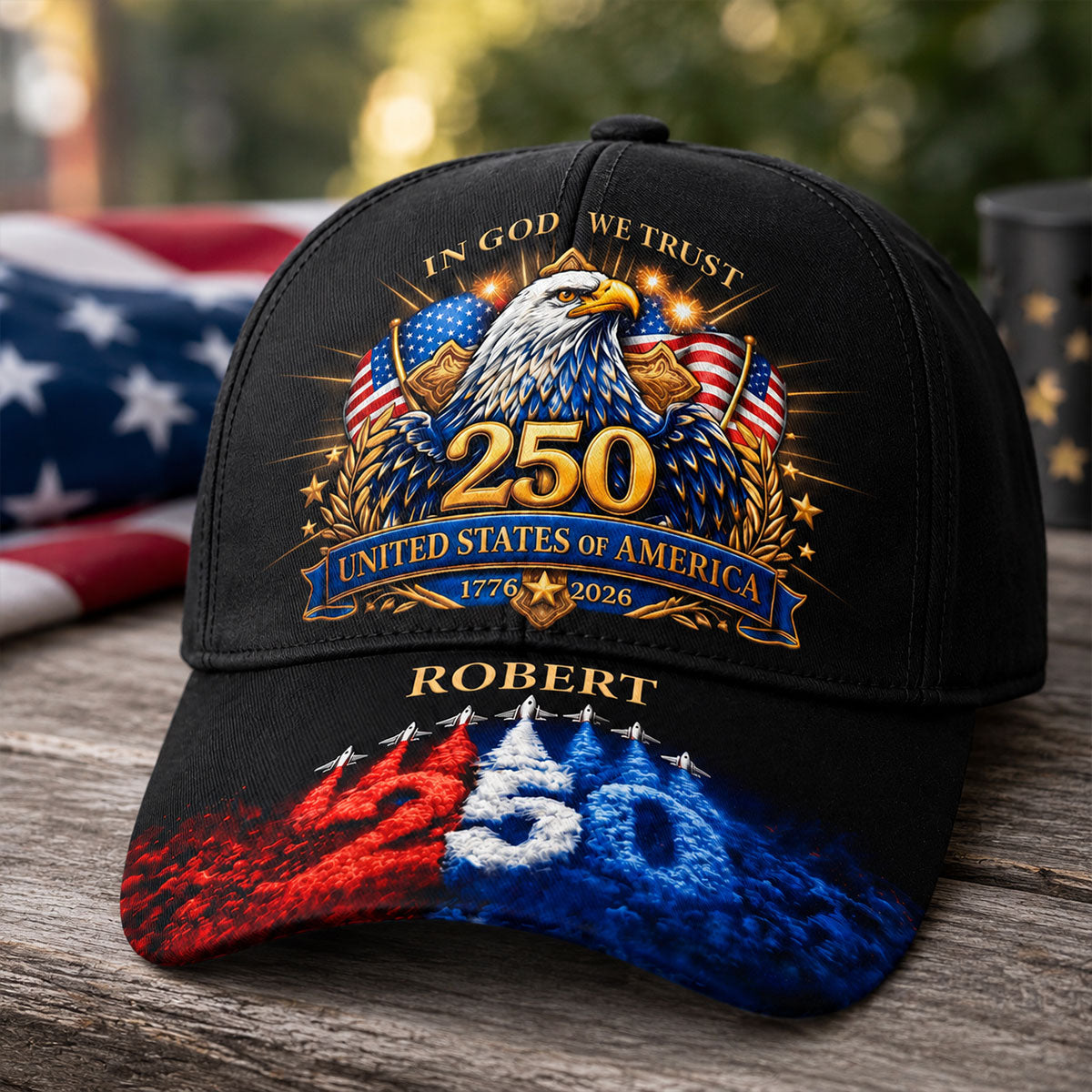 In God We Trust, Patriotic Christian | Personalized Classic Cap