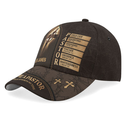 I Became A Pastor | Personalized Classic Cap