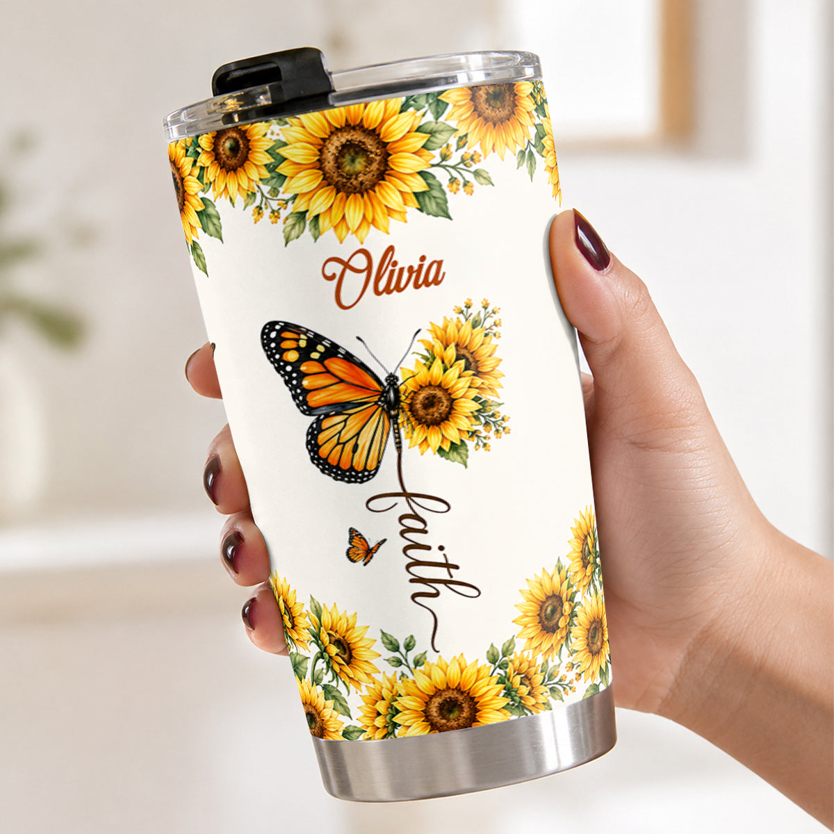 You Are Beautiful, Gift For Mom | Personalized Stainless Steel Tumbler