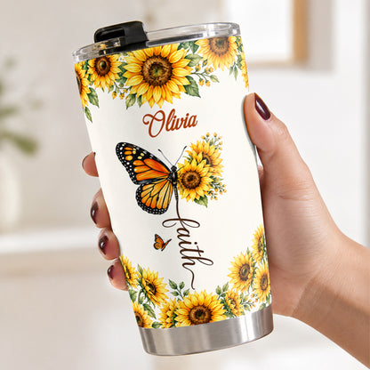 You Are Beautiful, Gift For Mom | Personalized Stainless Steel Tumbler