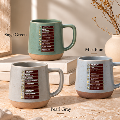 Put On The Full Armor Of God, Gift For Man | Personaliezd 12OZ Conical Coffee Mug