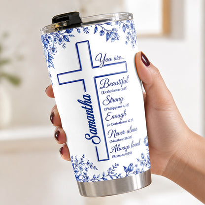 To Our Pastor's Wife, Gift For Pastor's Wife | Personalized Stainless Steel Tumbler