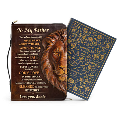 To My Father | Personalized Bible Cover