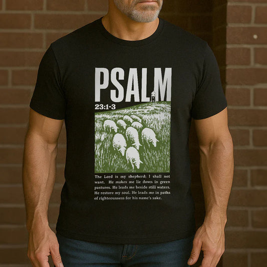 Psalm 23:1 | 2D Unisex T-shirt