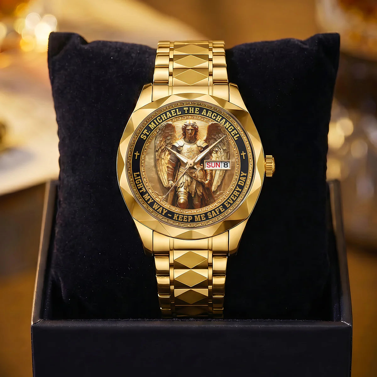 Archangel Michael Heaven’s Guardian - Men's Wrist Watch