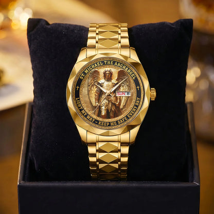 Archangel Michael Heaven’s Guardian - Men's Wrist Watch