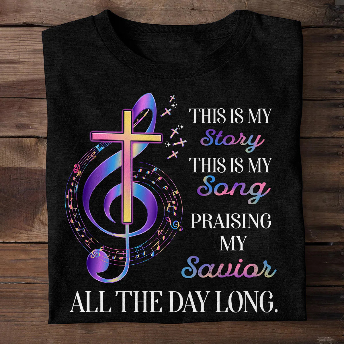 This Is My Gospel Song | 2D Unisex T-shirt