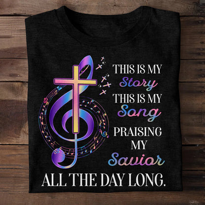 This Is My Gospel Song | 2D Unisex T-shirt