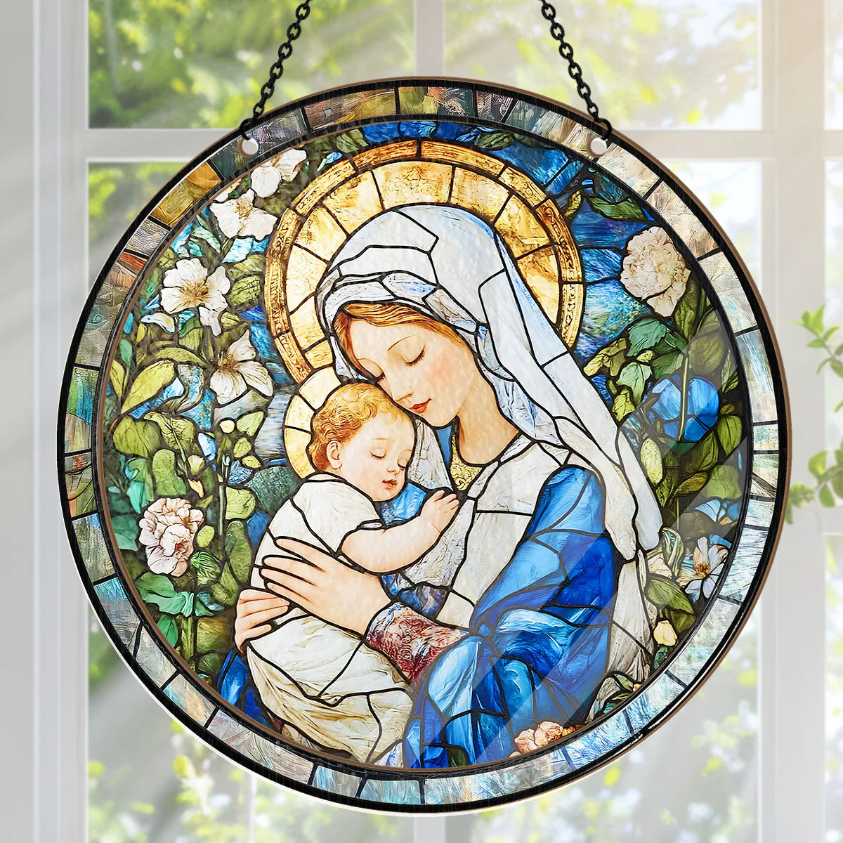 Virgin Mary - Window Hanging Suncatcher
