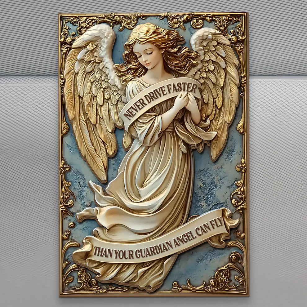 Drive With Faith, Protected By Grace - Car Visor Clip