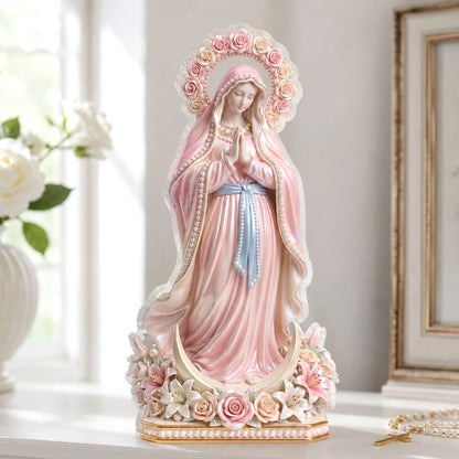 Heavenly Mother Of Pearls, Catholic Gift | Custom Shaped Acrylic Plaque