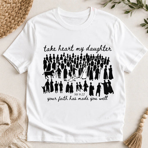 Your Faith Has Made You Well, Mark 5:34 | 2D Unisex T-shirt