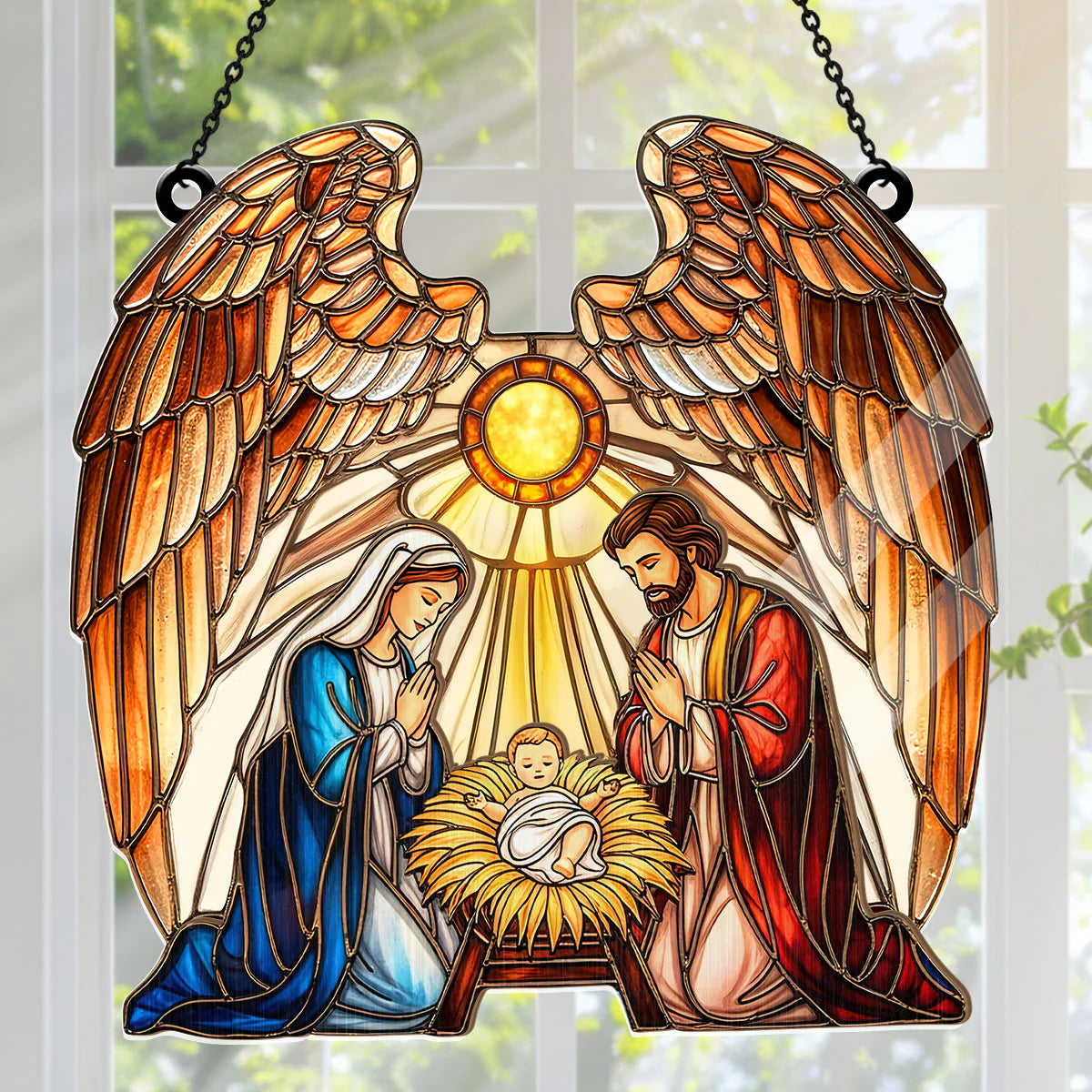 Holy Family - Window Hanging Suncatcher