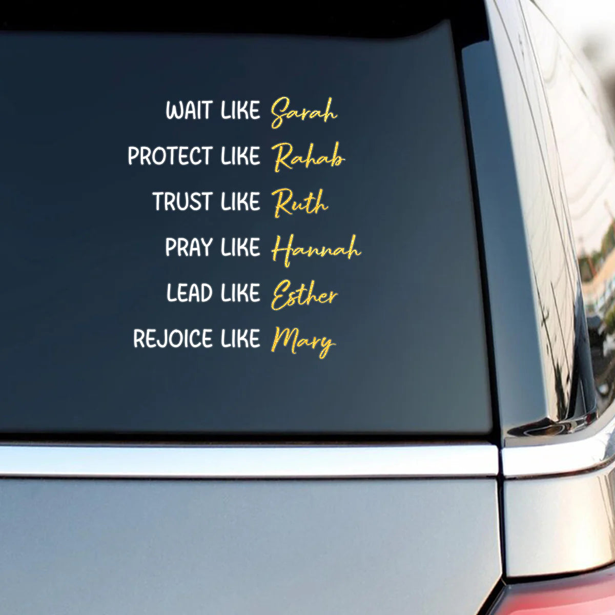 Rejoice Like Mary - Sticker
