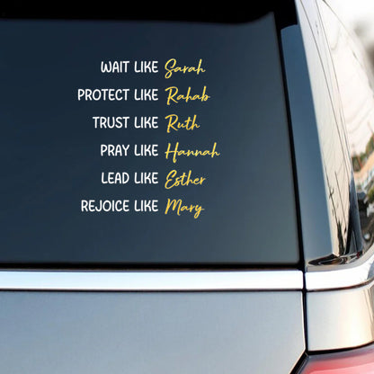 Rejoice Like Mary - Sticker