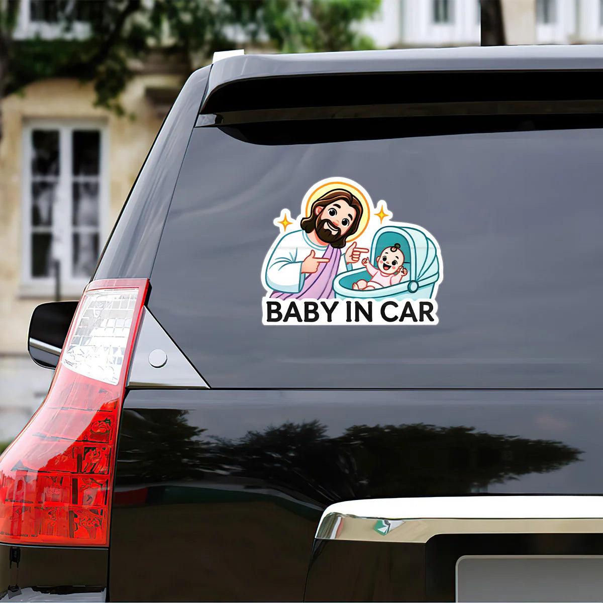 Baby In Car - Sticker