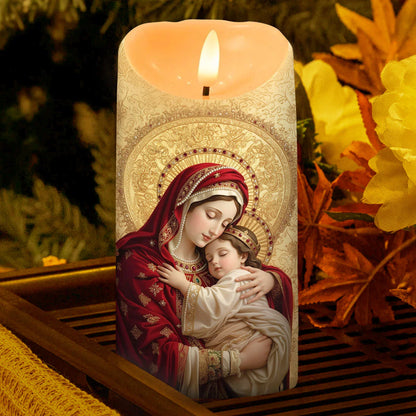 Mother of Tender Mercy - Flameless LED Candle