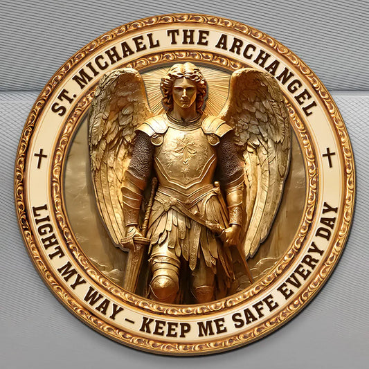 Archangel Michael Heaven’s Guardian - Car Visor Clip