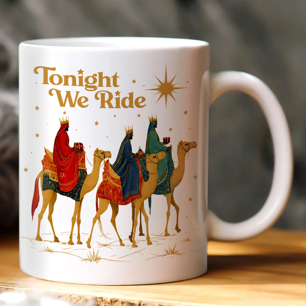 Tonight We Ride, Gift For Yourself | Ceramic Coffee Mug