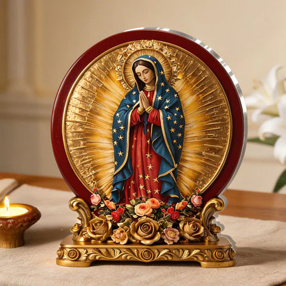 Our Lady Of Guadalupe - Custom Shaped Acrylic Plaque