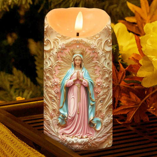 Golden Grace - Flameless LED Candle