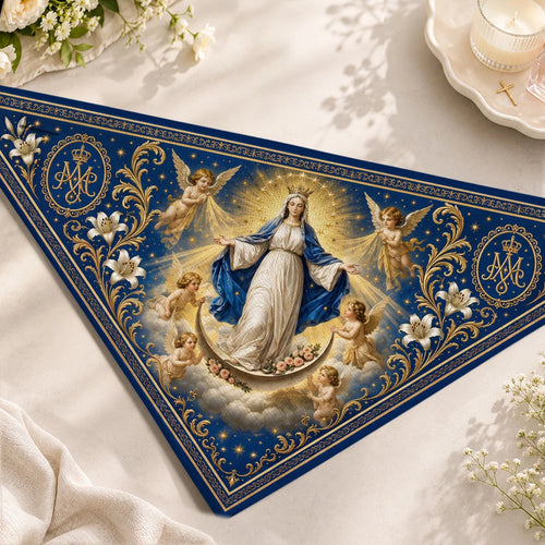 Queen Of Heaven Marian, Gift For Women | Shawl Wrap