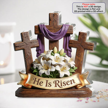Victory Of The Risen King | Custom Shaped Acrylic Plaque