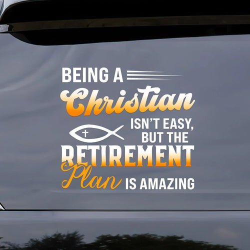 Retirement Plan Is Amazing - Sticker