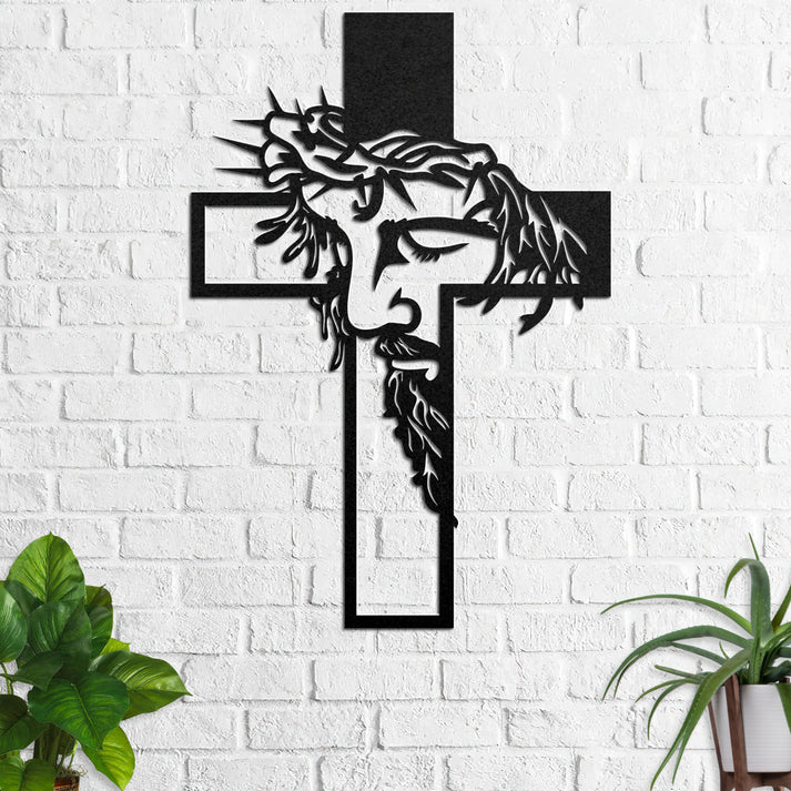 JESUS - Metal Wall Art Sign