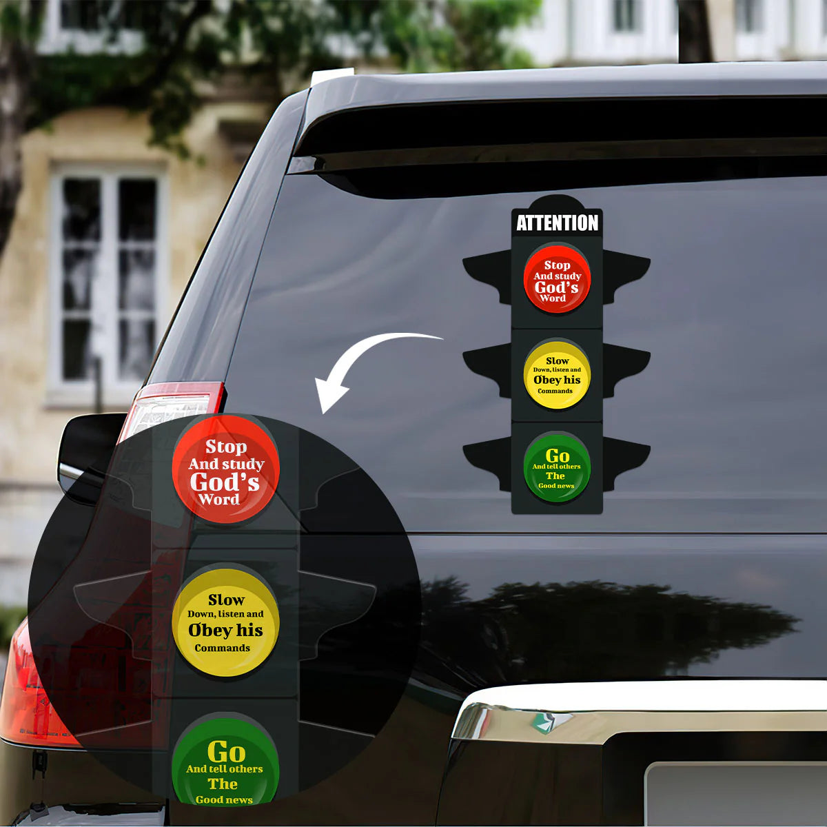 Follow God - Sticker