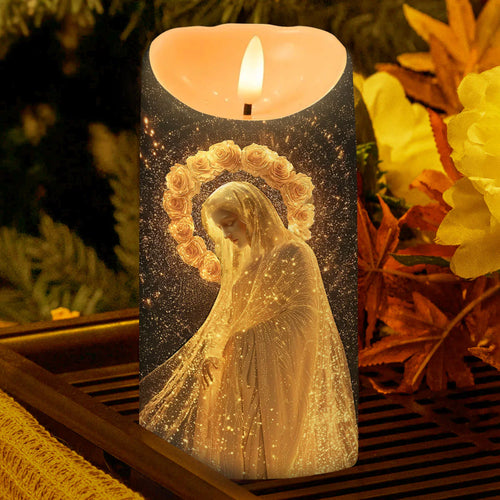Holy Glow Marian - Flameless LED Candle