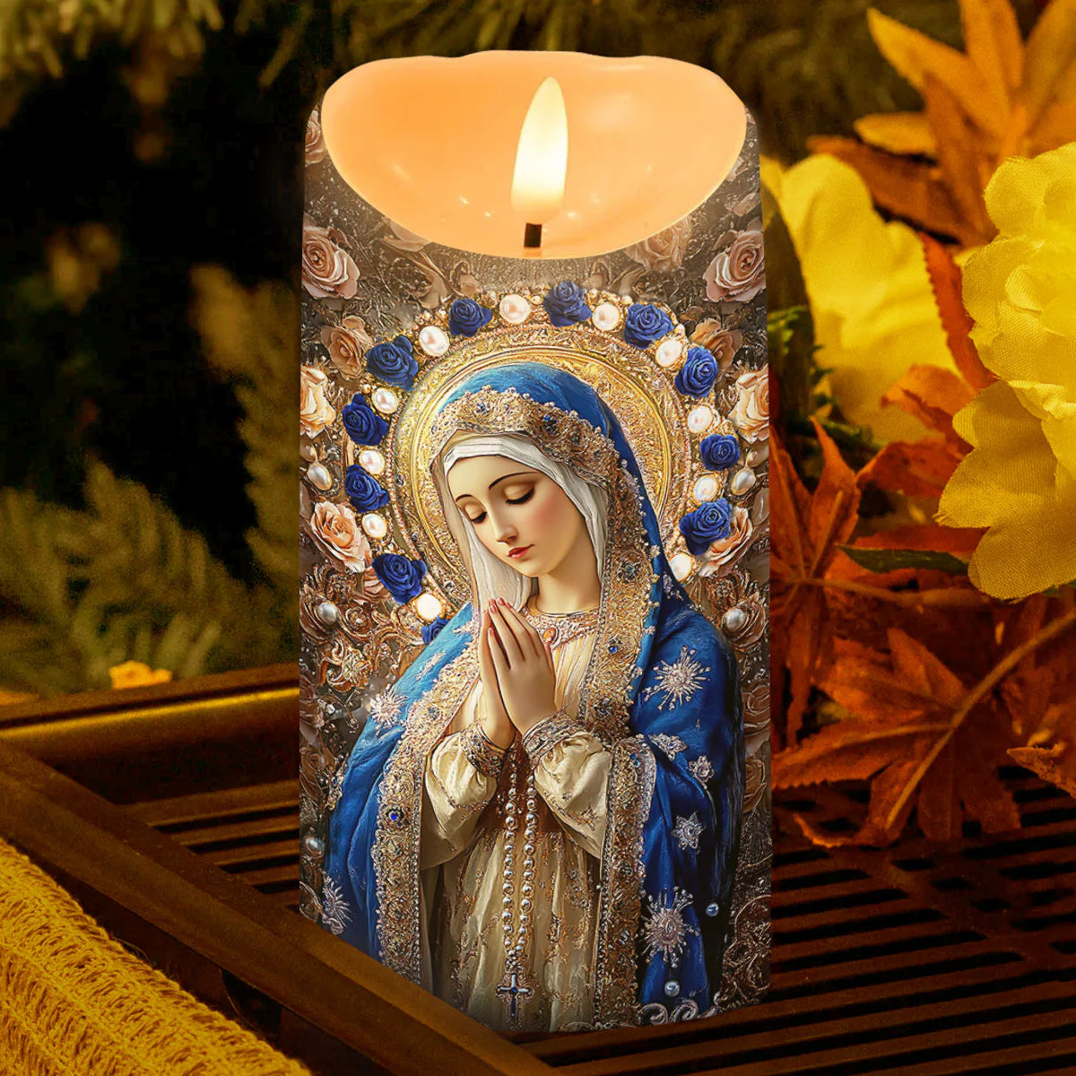 Queen Of Heaven - Flameless LED Candle