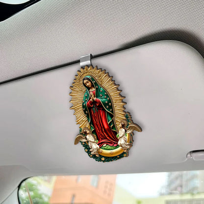 Our Lady Of Guadalupe - Car Visor Clip